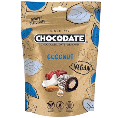 CHOCODATE ALMOND COCONUT 24*80 G. VEGAN