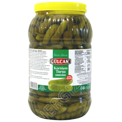 GULCAN KITIR SALATALIK KORNISON SYLTEDE AGURK 6*2900 G. PET.