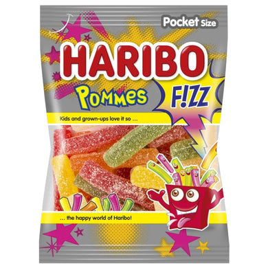 HARIBO POMMES FIZZ 24*100 G. HALAL