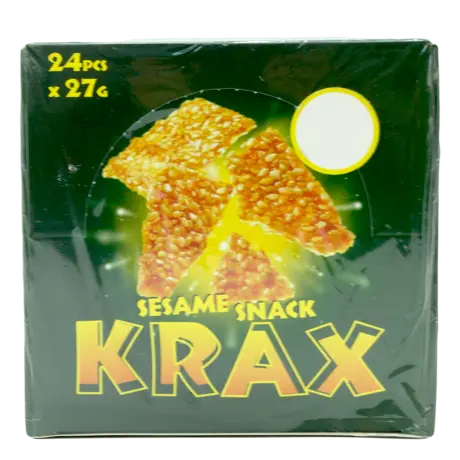 KRAX SESAME SNACKS 24*27 G. GRØN