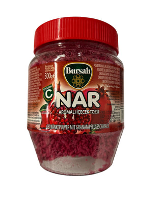 BURSALI NAR AROMALI ICECEK TOZU GRANATAPFELGESCHMACK 12*300 G. PET.