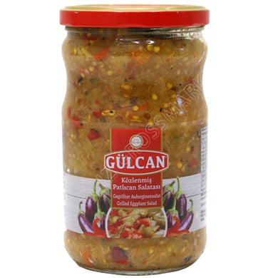 GULCAN ROASTED EGGPLANT SALAD AUBERGINE SALAD 12*620 G.