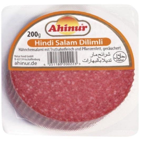 AHINUR HINDI SALAM DILIM TURKEY 10*200 G. RED