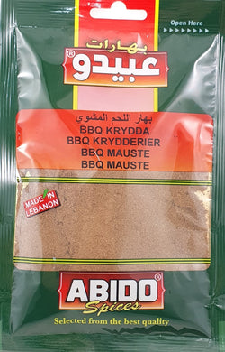 ABIDO BBQ KRYDDERI 10*50 G.