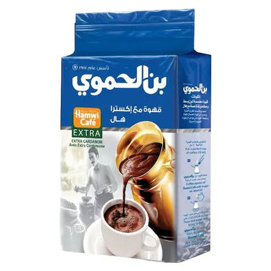 HAMWI CAFE EXTRA CARDAMOM KAFFE 6*450 G. EXTRA BLÅ