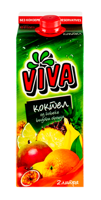 VIVA COCKTAIL MULTI FRUIT 6*2 LITER