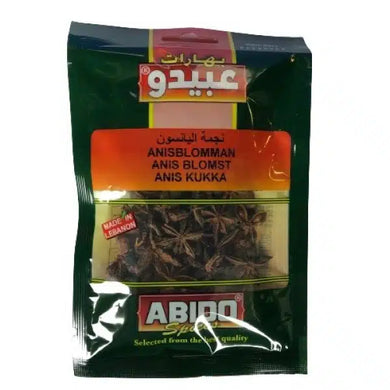 ABIDO ANIS BLOMST 10*20 G.