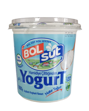 BOLSUT NATUREL YOGURT 6*1 KG.