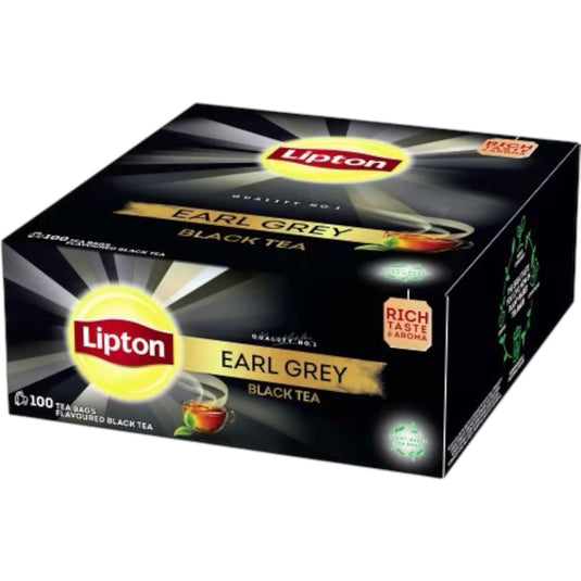 LIPTON EARL GREY BLACK TEA 12*100*2 G. NEW