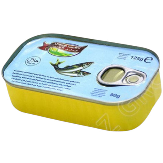 ARABIAN GARDEN SARDINE FISH 50*125 G. MILD