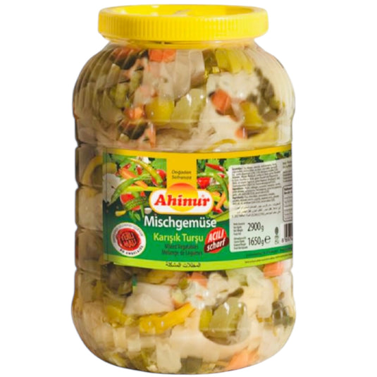 AHINUR KARISIK TURSU ACI PICKLED VEGETABLES 6*2900 G. PET. STRONG