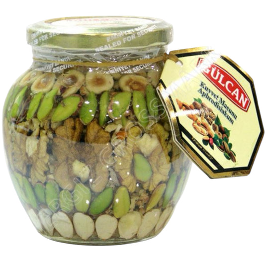 GULCAN KUVVET MACUNU BALLI CEREZ HONEY WITH NUTS 12*420 G.