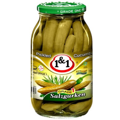 1&1 PICKLED CUCUMBERS 6*1500 G.