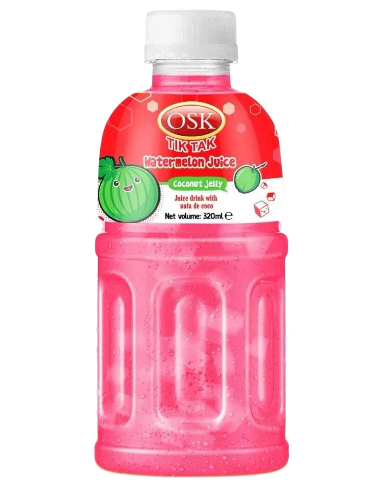 OSK TIK TAK ERDBEERSAFT 24*320 ML INKL. SCHARNIER