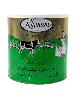 KHANUM BUTTER GHEE 6*2 KG.