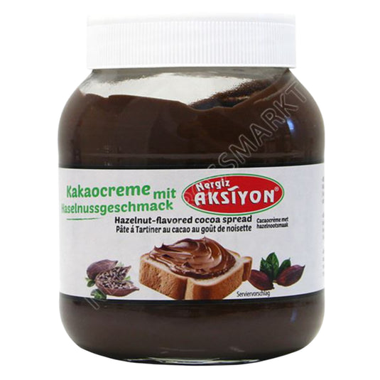 NERGIZ AKSIYON KAKAOCREME HASSELNØD-CHOKOLADE CREME 6*700 G.