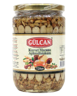 GULCAN KUVVET MACUNU BALLI CEREZ HONIG MIT NÜSSEN 12*720 G. GL.