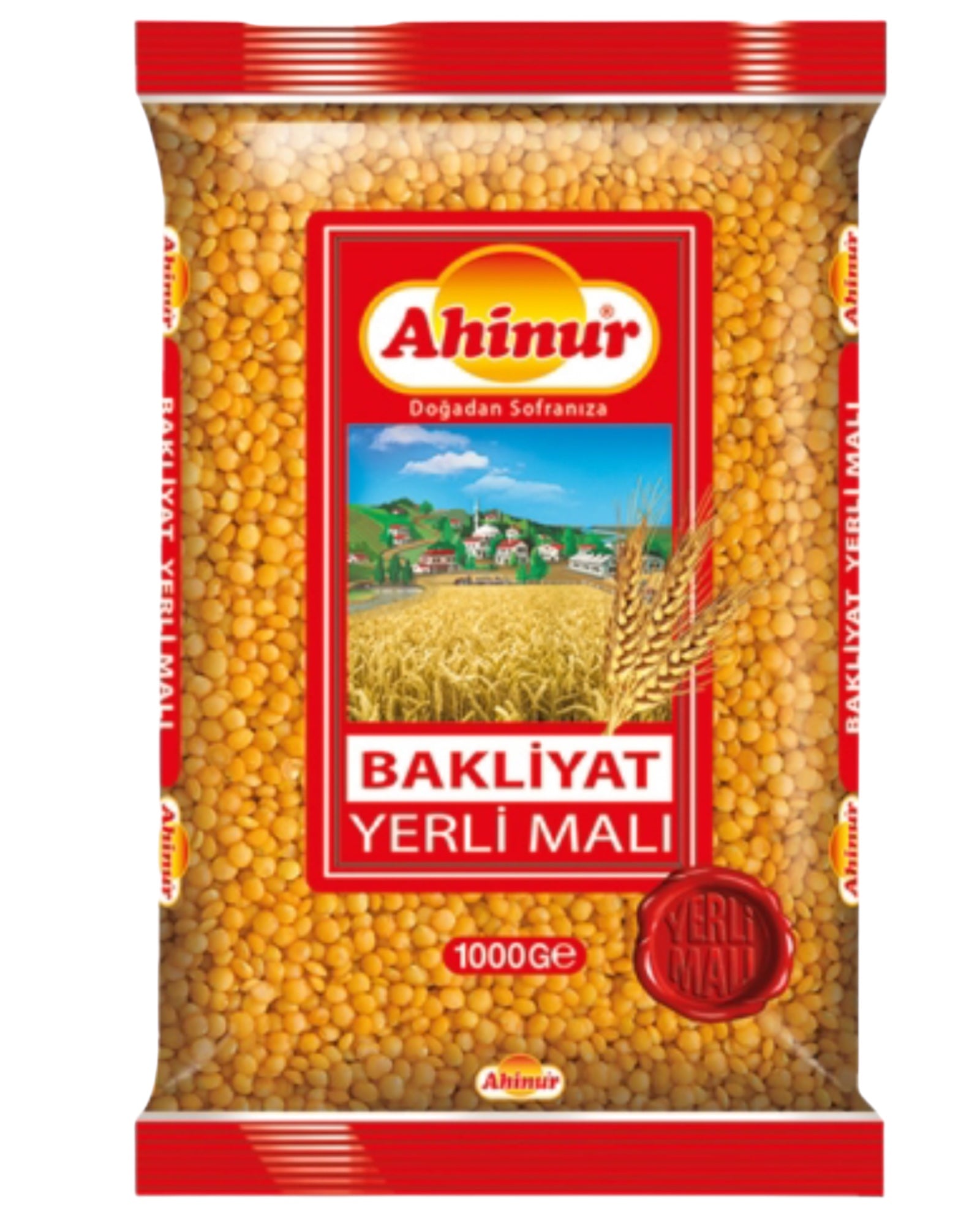 AHINUR SARI MERCIMEK GULE LINSER 12*1 KG.