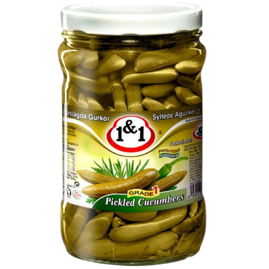 1&1 PICKLED CUCUMBERS 12*700 G.