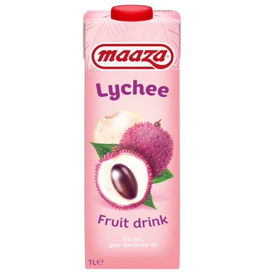MAAZA LYCHEE JUICE 12*1 LITER .