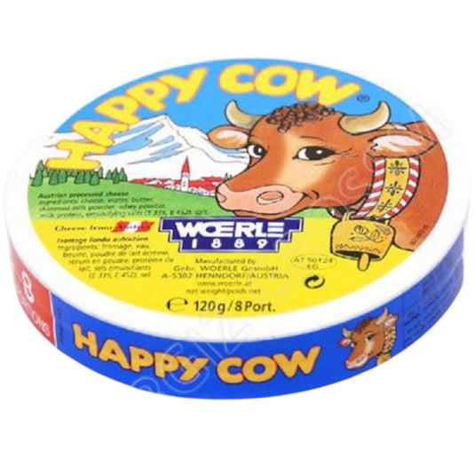 HAPPY COW CHEESE CHEESE SPREAD TRIANGLE 48*120 G.