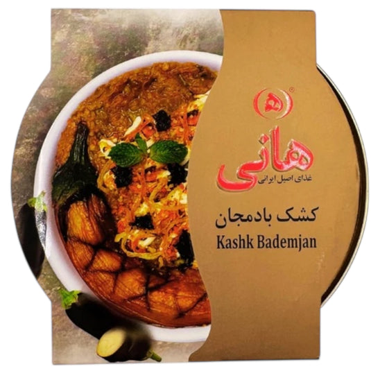 HANI STEGTE GRØNSAGER KASHK BADEMJAN 24*480 G. DS.