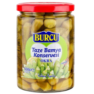 BURCU CICEK BAMYA SMÅ BABY OKRA 12*550 G. GL.