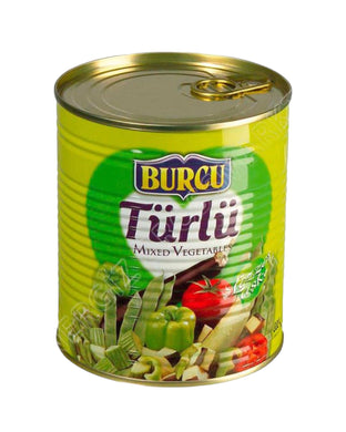 BURCU TURLU KONSERVES KOGTE GRØNSAGER 12*800 G. DS.
