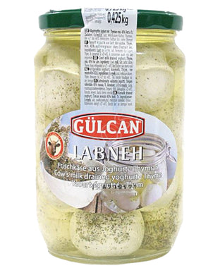 GULCAN LABNEH TIMIAN 12*425 G. GLAS GRØN