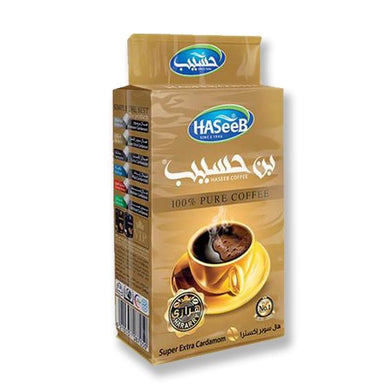 HASEEB KAFFE SUPER EX. KARDEMOMME 10*500 G. GOLD