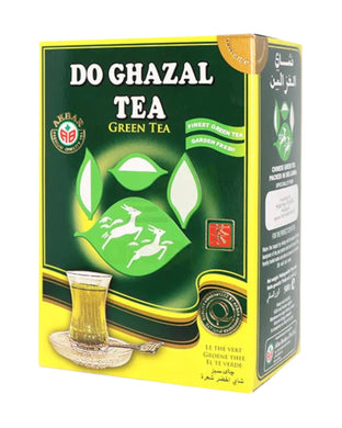 DO GHAZAL TEA GREEN GRØN TE 12*500 G. LØS GRØN Imp: IFT