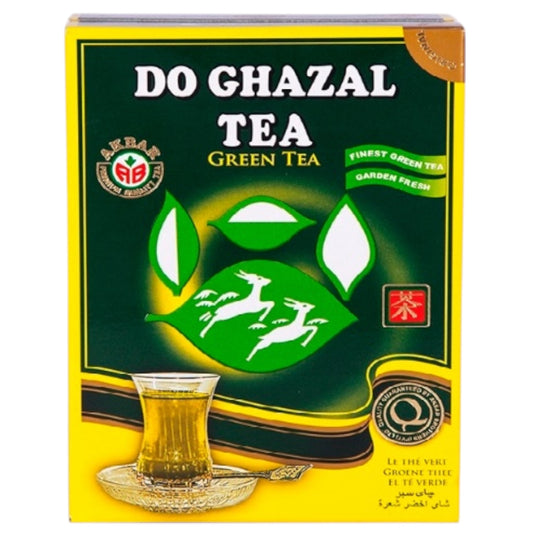 DO GHAZAL TEA GREEN GRØN TE 12*500 G. LØS GRØN Imp: IFT