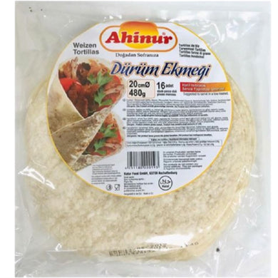 AHINUR DURUM BREAD 20 CM. 6*480G.