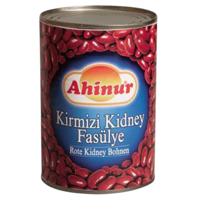 AHINUR HASLAMA KIDNEY FASULYE RØD BØNNER 24*400 G. DS.