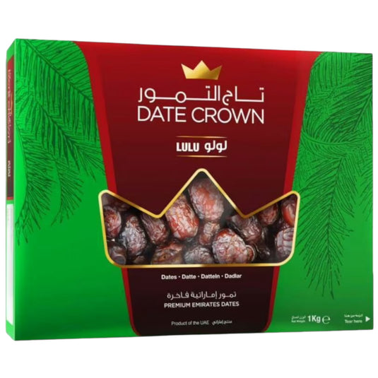 DATE CROWN LULU DADLER 10*1 KG. BK.