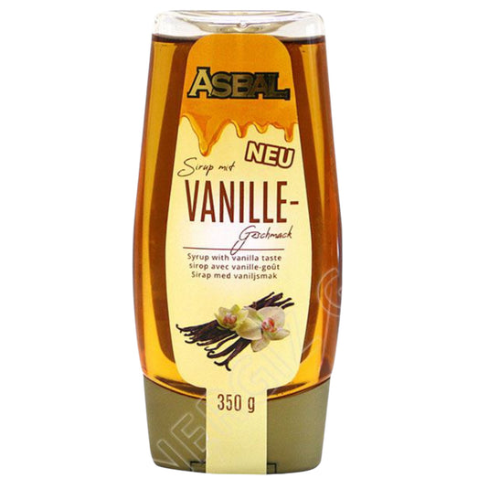 ASBAL SIRUP M.HONING VANILLE 12*350 G. PET.