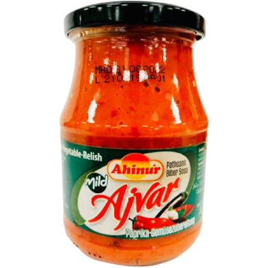 AHINUR AJVAR MILD 12*370 ML.