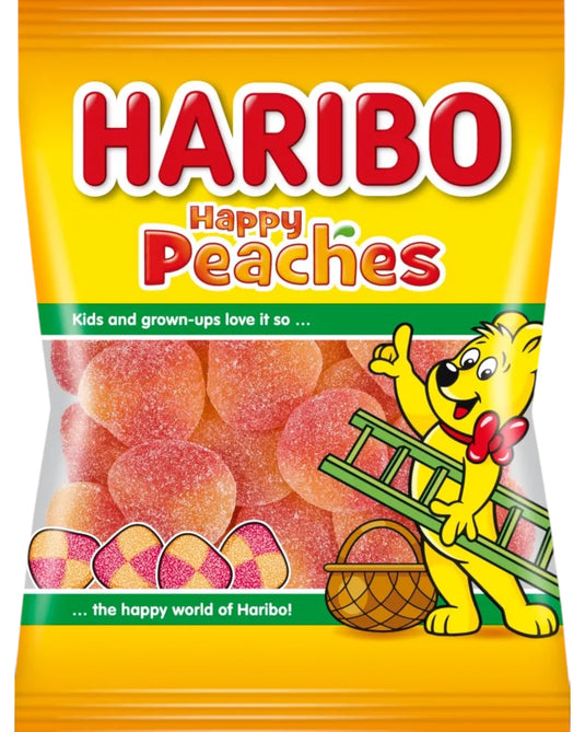 HARIBO PEACHES SEFTALI 24*100 G. HALAL