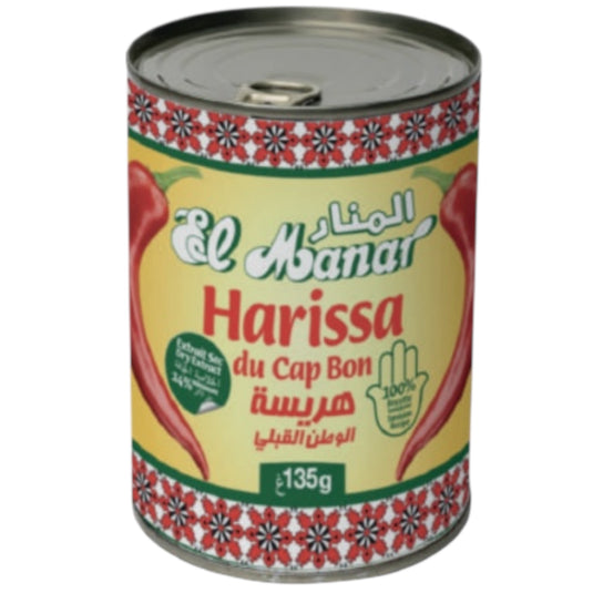 EL MANAR HARISSA HOT SALSA 24*135 G. DS.