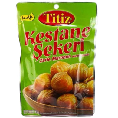 TITIZ KESTANE SEKERI KASTANJER M.SUKKER 30*125 G GRØN