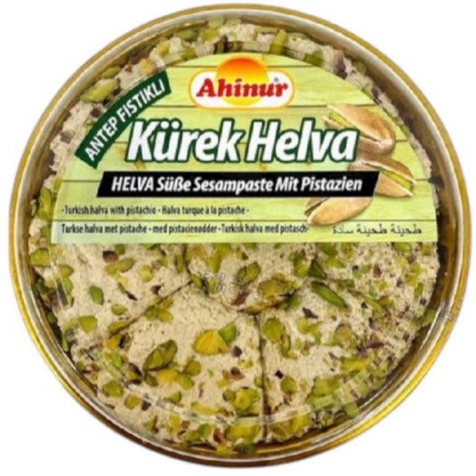 AHINUR ANTEP PISTIKLI HELVA KUREK 20*300 G. ROUND