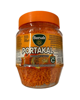 BURSALI ORANGE AROMALI ICECEK TOZU ORANGE GESCHMACK 12*300 G. PET.