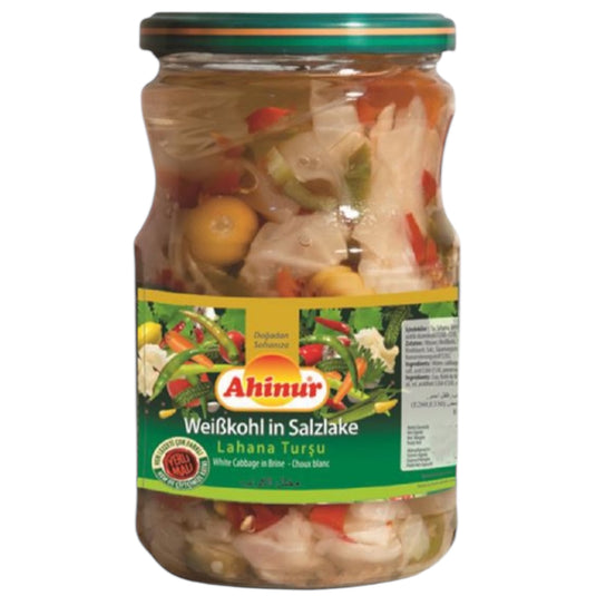 AHINUR LAHANA SALATASI GARLIC SALAD 12*720 CC
