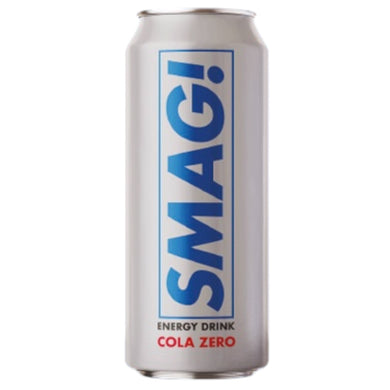 SMAG! ENERGY DRINK COLA ZERO 24*500 ML. INKL PANT