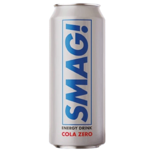 SMAG! ENERGY DRINK COLA ZERO 24*500 ML. INKL PANT