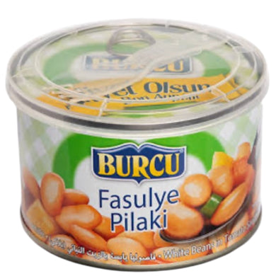 BURCU FASULYE PILAKI HVID BØNNER 12*400 G. DS. HAZIR YEMEK NEW