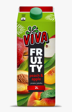VIVA PFIRSICH & APFEL 6*2 LITER FRUCHT