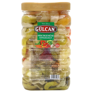 GULCAN TURSU KARISIK SYLTEDE GRØNSAGER 280*1430 CC DISPLAY