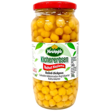 YORUKOGLU HASLAMA NOHUT KOGTE KIKÆRTER 12*540 G. GL.