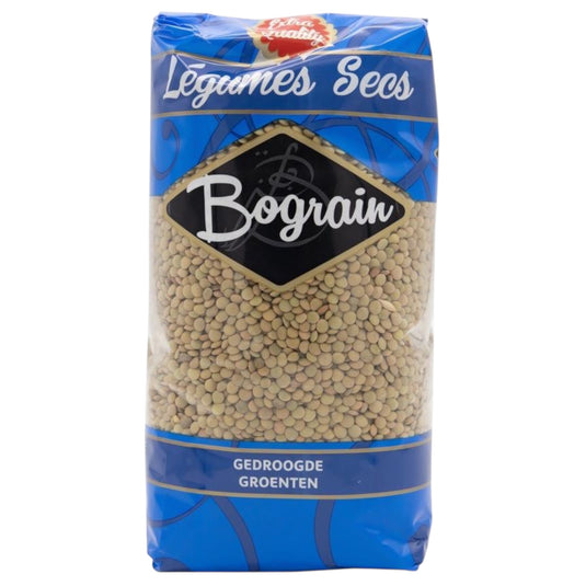 BOGRAIN GRØNNE LINSER 10*1 KG.